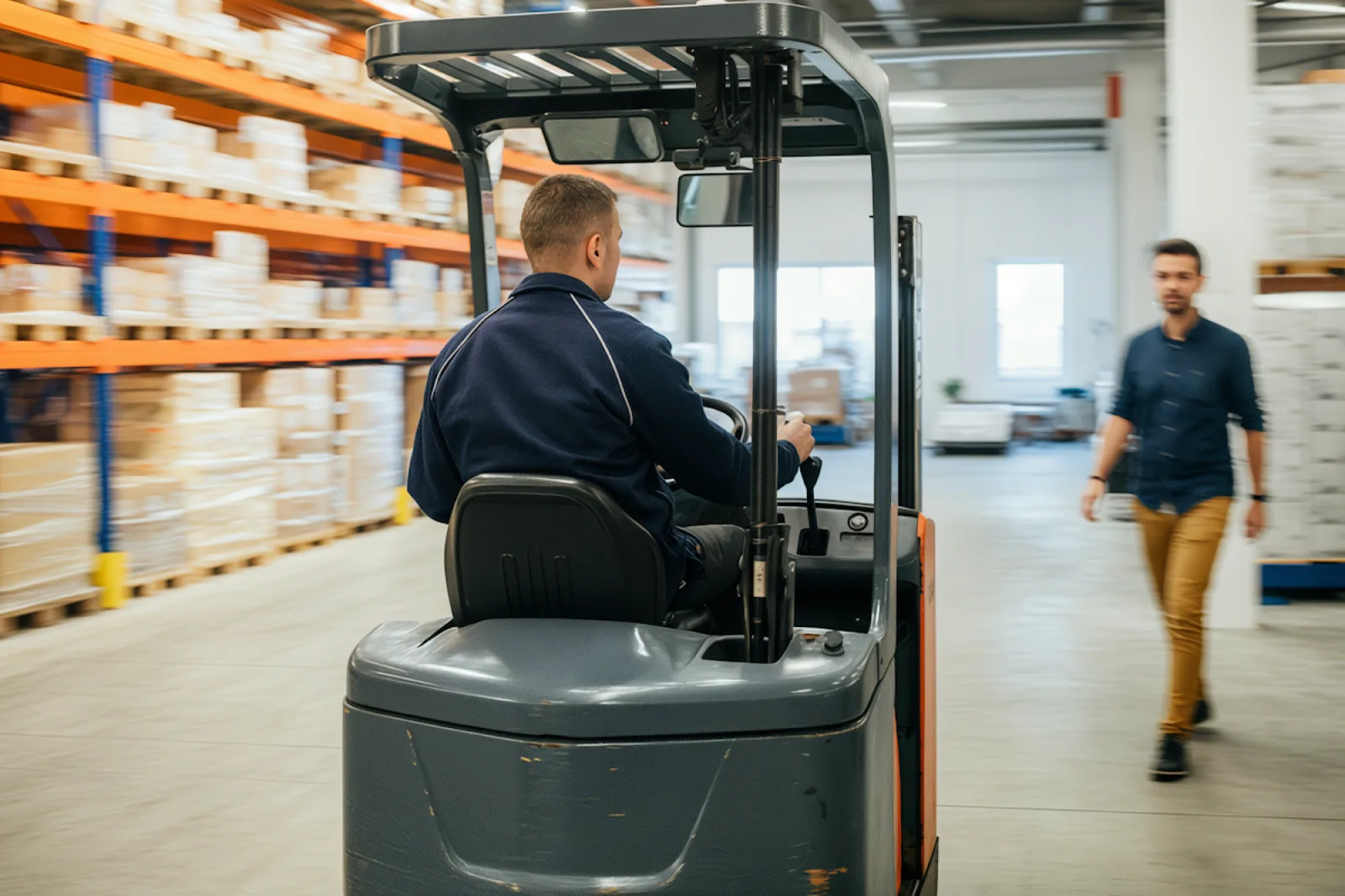 Operations team working in a high-volume warehouse run on MagellanERP